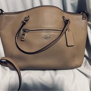 Coach tan purse